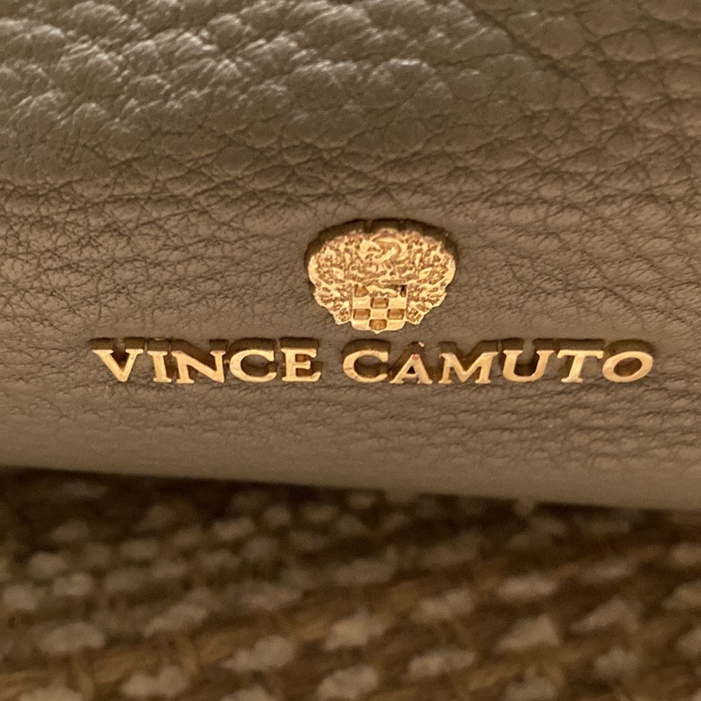 Gray genuine leather purse - Picture 2 of 12